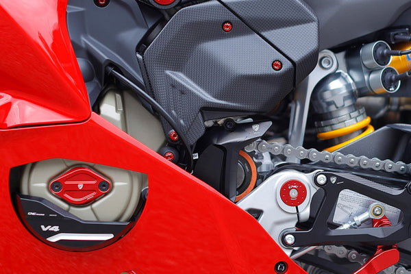 CNC Racing CP178 aluminium sprocket cover for Ducati Panigale V4/S/R 2025-2026