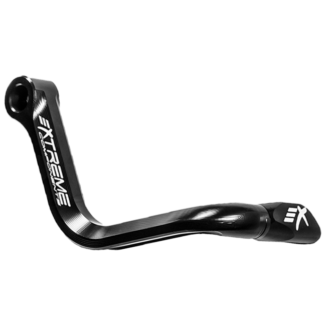 Extreme Components GP EVO aluminium brake lever guard, hard-anodised finish, fits Ø14mm to Ø19mm handlebars