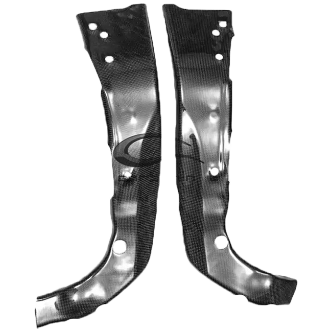 Carbonin CY12050 carbon frame covers for Yamaha YZF-R6 RJ27