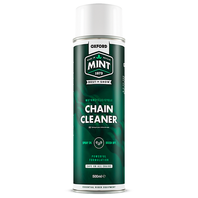 Oxford Mint Chain Cleaner 500ml aerosol spray can