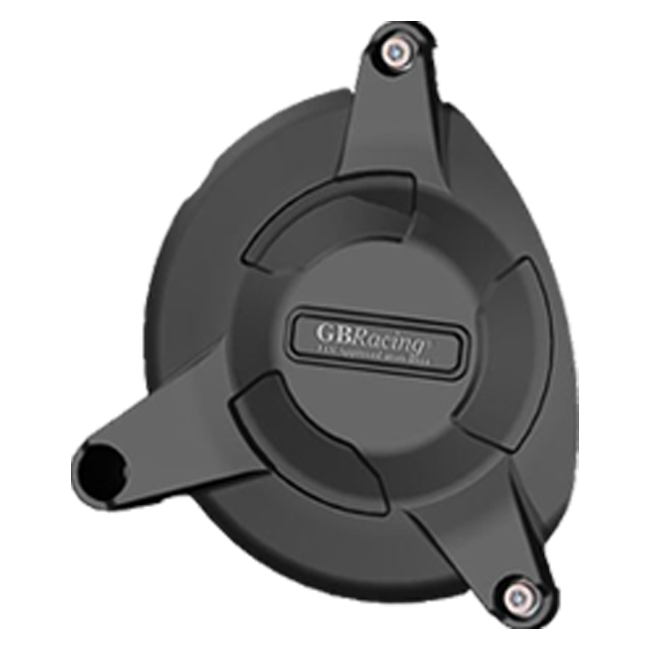 GBRacing clutch cover protector fitted to BMW S1000RR engine casing