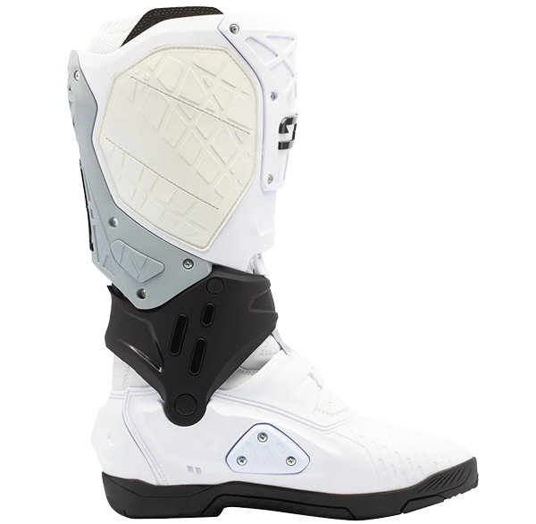 Sidi Crossair X Motorcycle Boots White/Black 104 – Motocross Boot