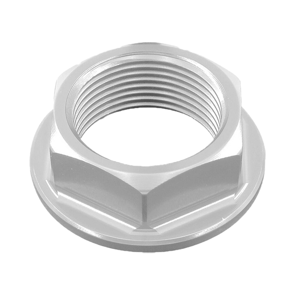 LighTech D001 front and rear axle nut for Aprilia RSV4 in anodised aluminium