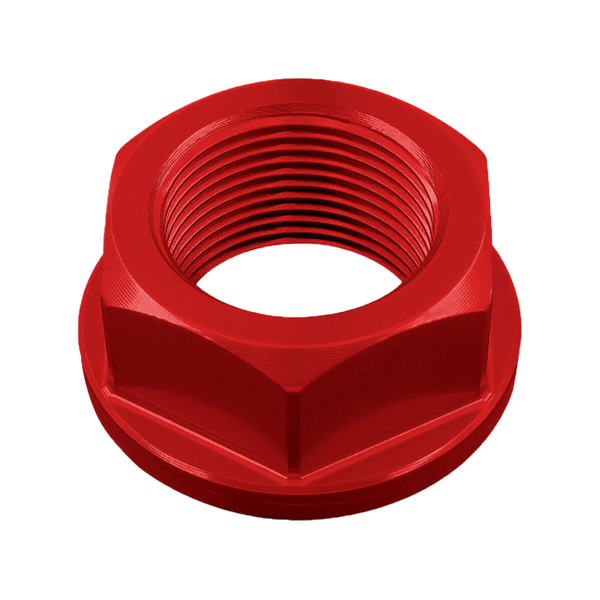 LighTech D003 rear axle nut for Yamaha YZF-R7 anodised aluminium