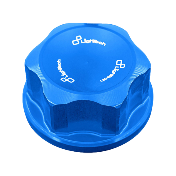 LighTech D014 steering head nut for Yamaha YZF-R6 — anodised aluminium