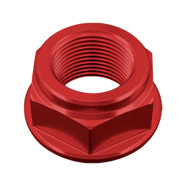 LighTech D018 swingarm axle nut for Honda CBR 1000 RR 2008–2016, anodised aluminium