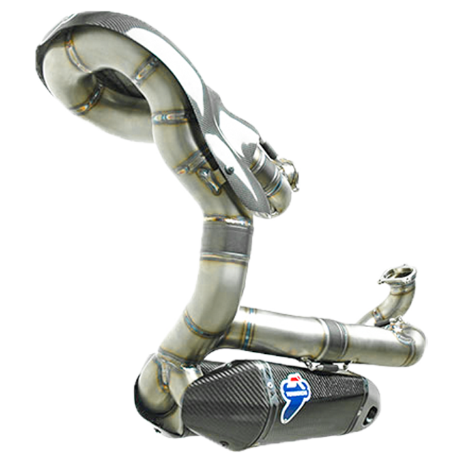 Termignoni WSBK titanium header and carbon silencer full exhaust system for Ducati Panigale 1199