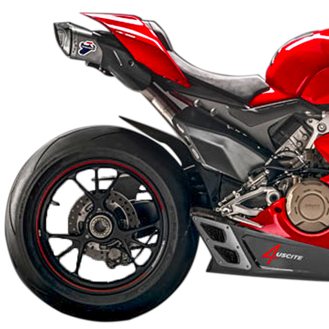 Termignoni 4USCITE stainless full exhaust system for Ducati Panigale V4 R 2019-2024
