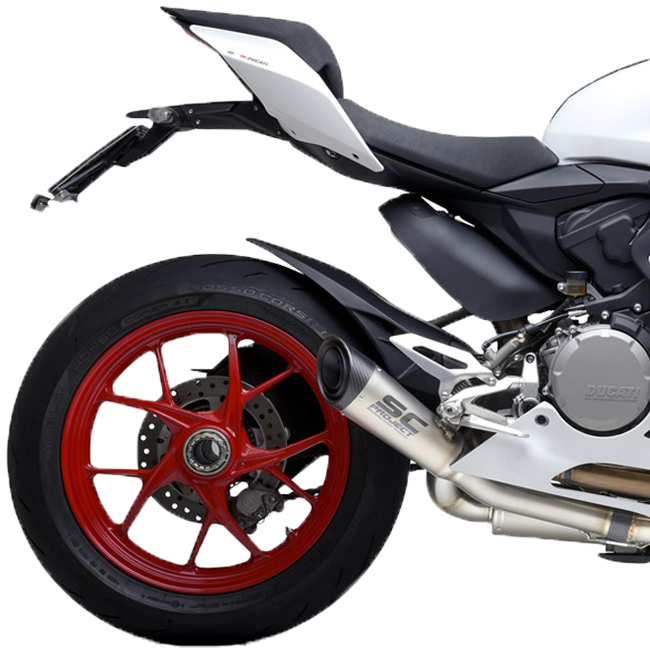 SC-Project S1 titanium semi-complete 2-1 exhaust system for Ducati Panigale V2 955