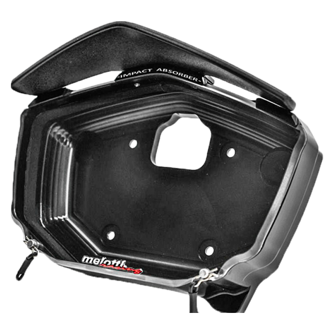 Melotti Racing dashboard protection for Aprilia RSV4/1100 Factory RF RR 2017-2020 black anodised aluminium