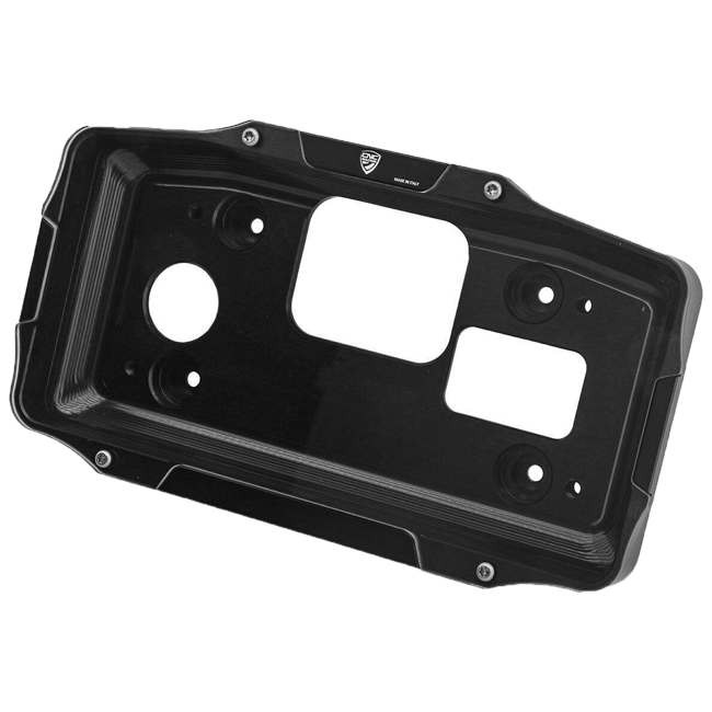 CNC Racing DC003 dashboard protection for Ducati Panigale V4 2025-2026 in black