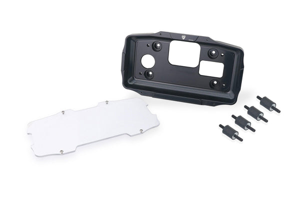 CNC Racing DC003 dashboard protection for Ducati Panigale V4 2025-2026 in black