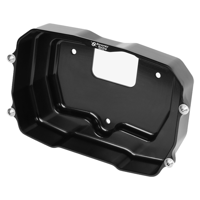 Bonamici Racing DCP03 dashboard protection for Ducati Panigale V4 in black