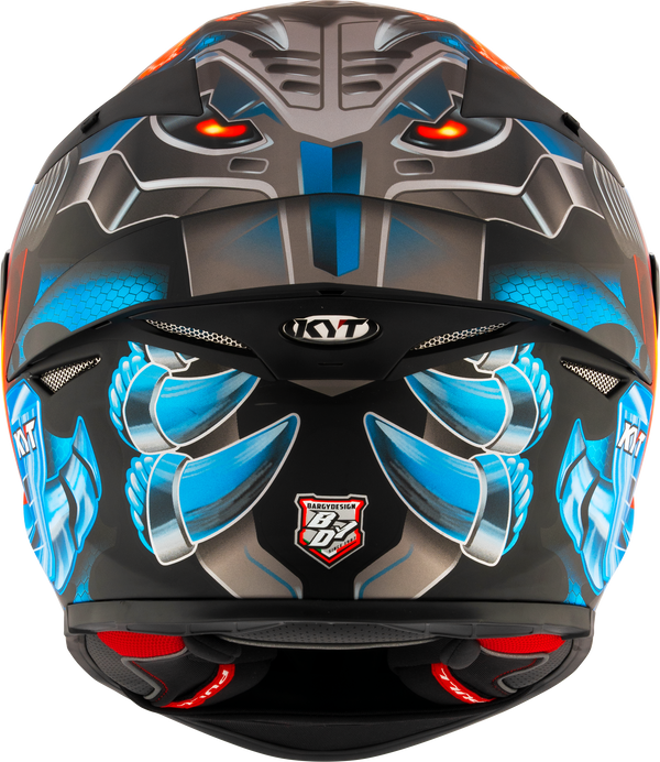 KYT TT-Revo full-face helmet in Magnet Matte finish, ECE 22.06 approved