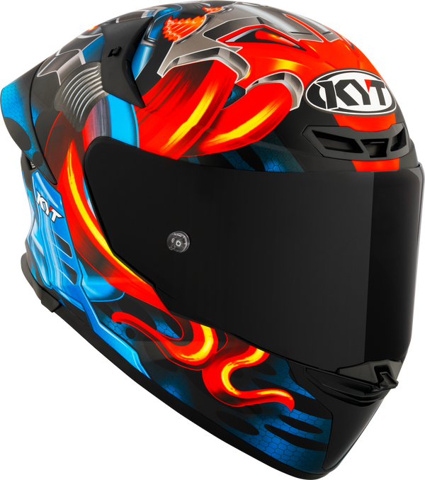 KYT TT-Revo full-face helmet in Magnet Matte finish, ECE 22.06 approved