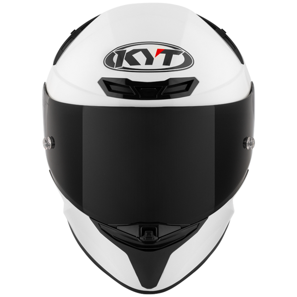 KYT TT-Revo full-face helmet in gloss white, part number Y6TR00W3