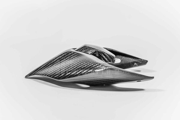 AP Carbon Line 400g twill carbon tail fairing for Ducati Panigale V4/S/R 2018–2024