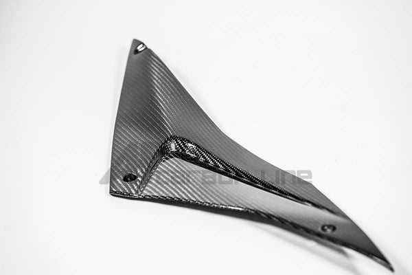 AP Carbon Line 200g twill carbon lower right tank side panel for Aprilia RSV4 RR 1100 Factory 2021-2025