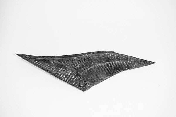 AP Carbon Line 200g twill carbon lower left tank side panel for Aprilia RSV4 RR 1100 Factory 2021–2025