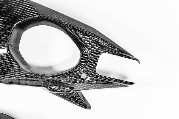 AP Carbon Line 200g twill carbon swingarm covers for Ducati Panigale V4 V4S V4R 2025-2026