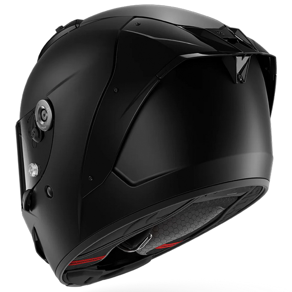 Shark Aeron full-face helmet in Dark Shadow KMA matte black carbon finish