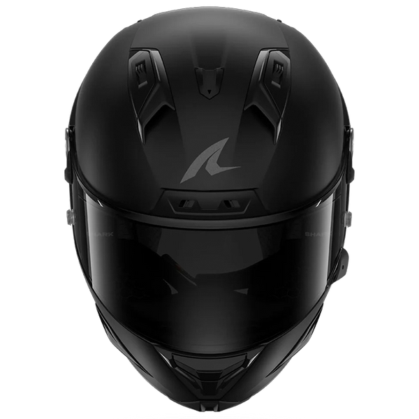 Shark Aeron full-face helmet in Dark Shadow KMA matte black carbon finish