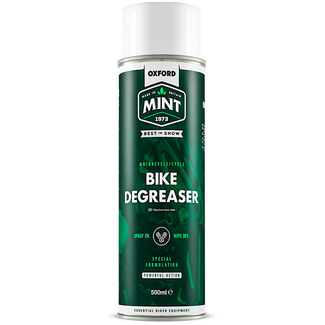 Oxford Mint Bike Degreaser 500ml trigger spray bottle