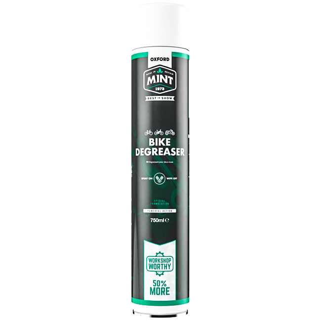 Oxford Mint Bike Degreaser 750ml spray bottle