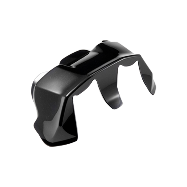 Arai DF-X2 helmet spoiler in Diamond Black for RX-7V Racing