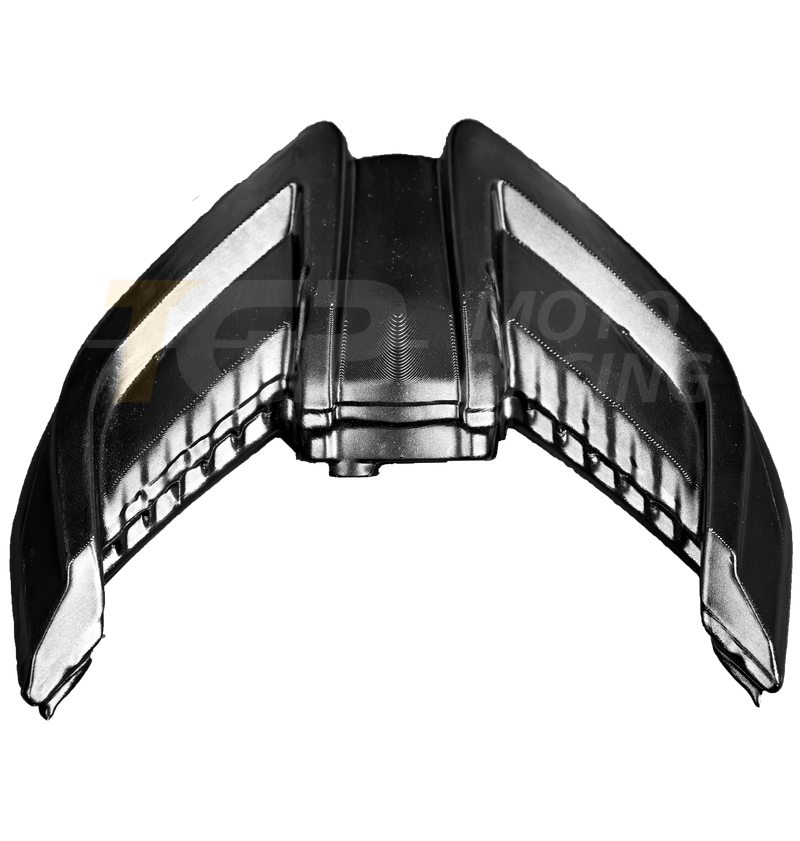 TGP MotoRacing gloss black tail light delete cover for Ducati Panigale V4/S/R 2025-2026
