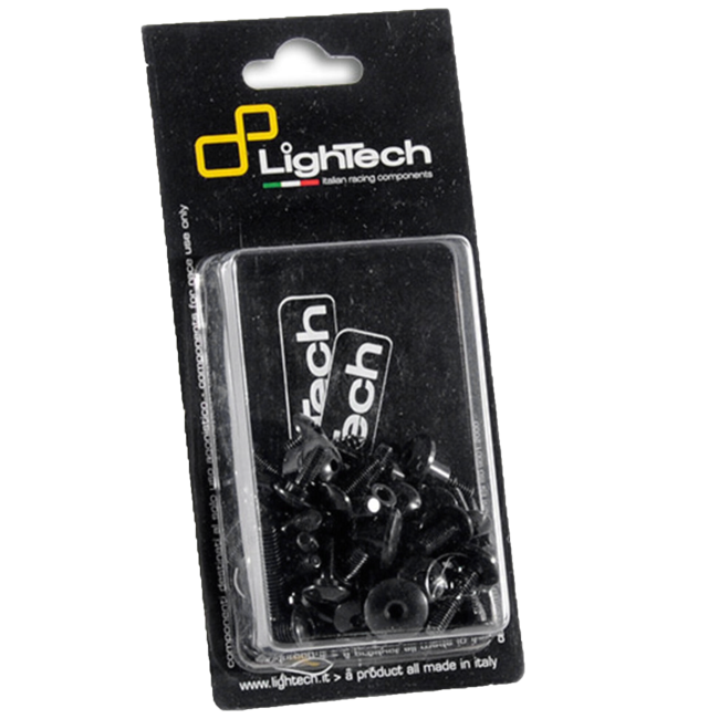 LighTech ENGAP001 aluminium engine bolt kit for Aprilia RS 660 anodised finish
