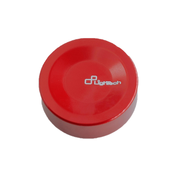 LighTech FBC27 anodised Ergal rear brake fluid reservoir cap for Ducati Panigale V4