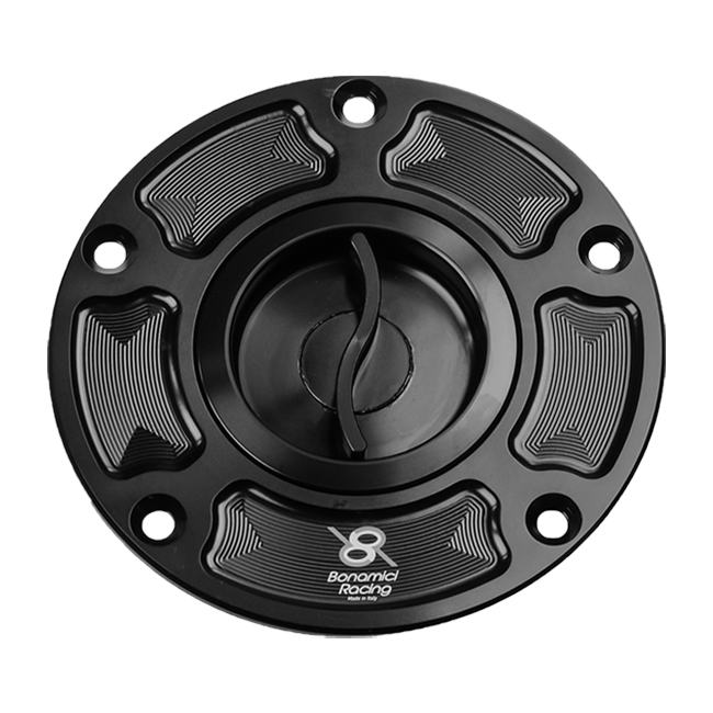 Bonamici Racing FC030 quick-release fuel cap for Aprilia RSV4 and RSV4 1100