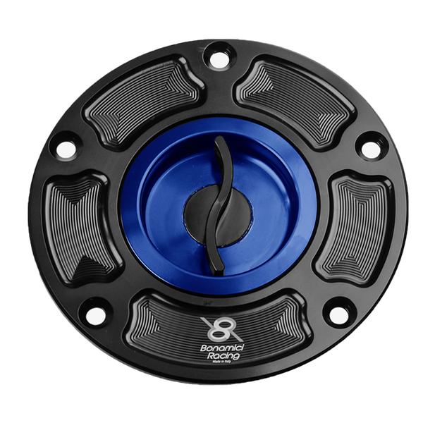 Bonamici Racing FC030 quick-release fuel cap for Aprilia RSV4 and RSV4 1100