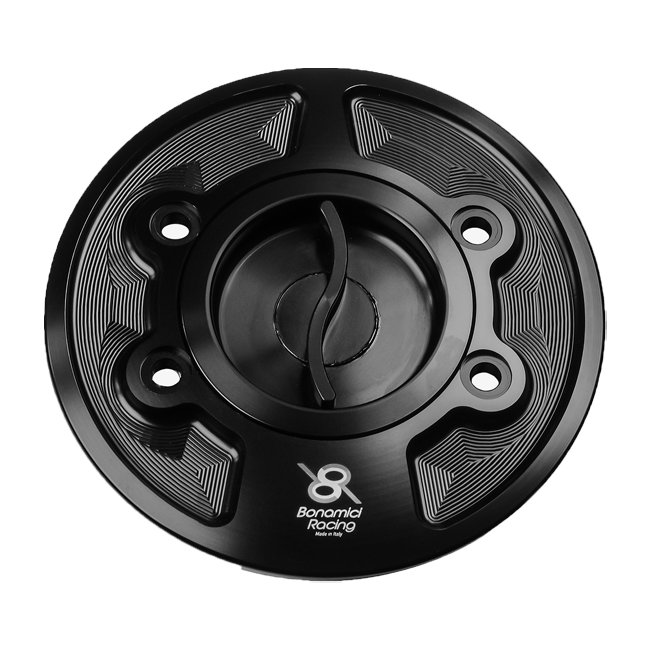 Bonamici Racing FC040 quick-release fuel cap for BMW S1000RR K46 K67 anodised finish