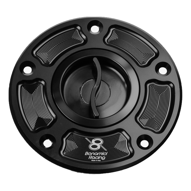 Bonamici Racing FC080 quick-release fuel cap for Suzuki GSX-R 600/750 2004–2016