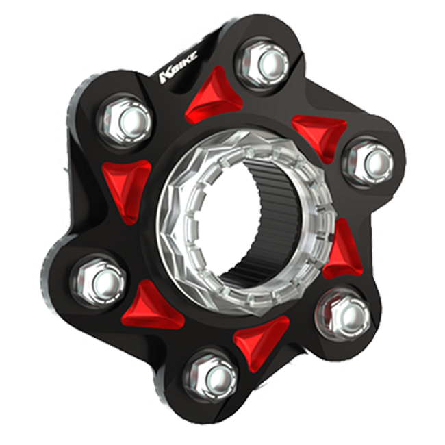 K-Bike Aluminium Rear Sprocket Carrier Two-Tone Ducati Panigale V4/S/R (2018-2024) FC09
