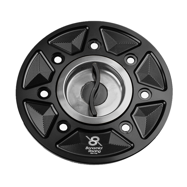 Bonamici Racing FC170 quick-release fuel cap for Kawasaki ZX-6R 636 RR anodised
