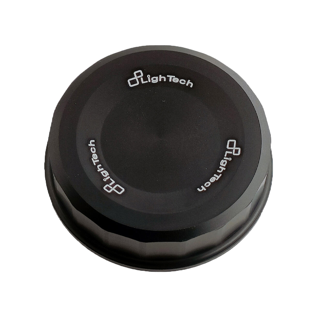 LighTech FBC06 front brake fluid reservoir cap for Yamaha YZF-R6 in anodised aluminium