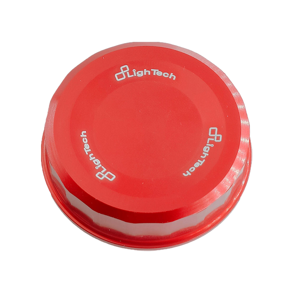 LighTech FBC06 front brake fluid reservoir cap for Yamaha YZF-R6 in anodised aluminium
