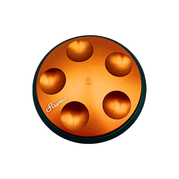 LighTech TRN200 quick release fuel cap replacement inner flange in anodised colour finish