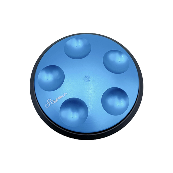 LighTech TRN200 quick release fuel cap replacement inner flange in anodised colour finish