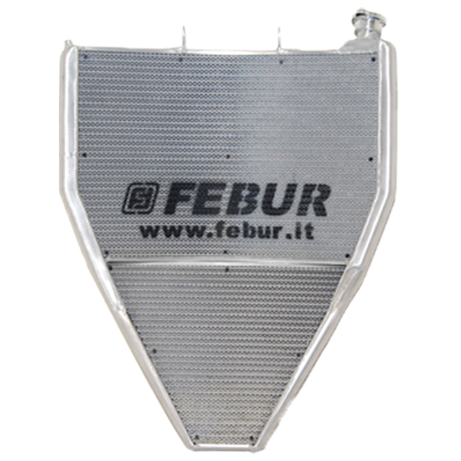 Febur FE1326S racing radiator for Kawasaki ZX-6R 636 RR 2019-2026