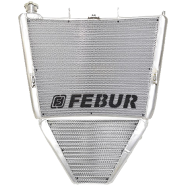 Febur FE1594S racing water and oil cooler for Kawasaki ZX-10 R and ZX-10 RR 2021-2026