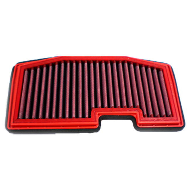 BMC Racing air filter FM718/04RACE for Triumph Daytona 675/R with yellow racing stripe