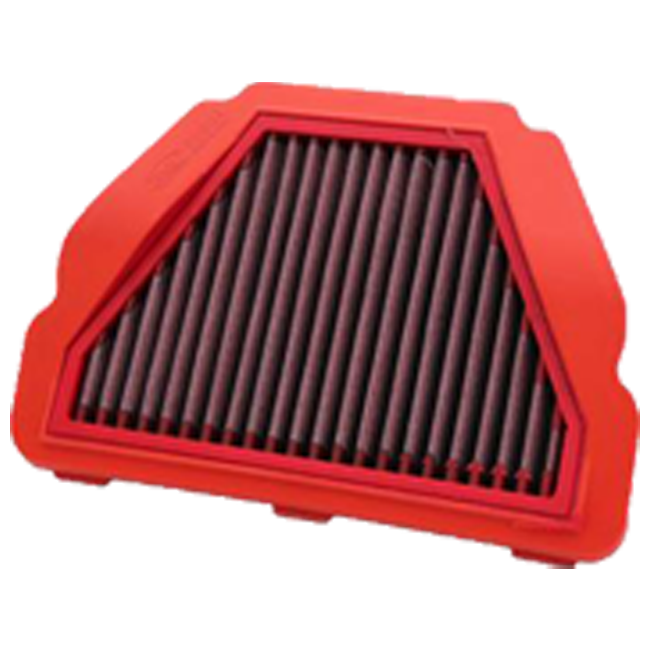 BMC Racing air filter FM856/04RACE for Yamaha YZF-R1 and YZF-R1M 2015-2026 with yellow racing stripe