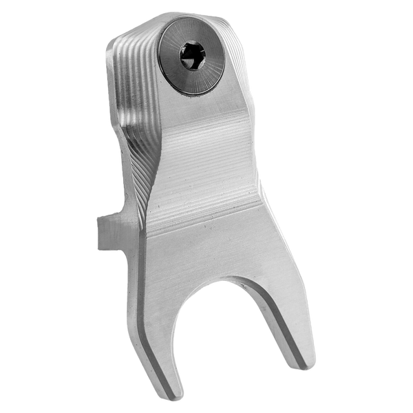 LighTech FTEDU001 roller stand bobbins for Ducati Panigale V4 swingarm, silver