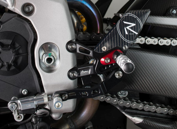 LighTech FTRAP005R rearset R CNC aluminium Aprilia RSV4 1100 Factory