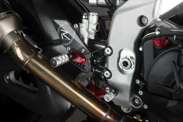 LighTech FTRAP005R rearset R CNC aluminium Aprilia RSV4 1100 Factory