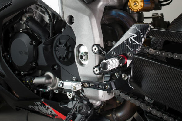LighTech FTRAP005R rearset R CNC aluminium Aprilia RSV4 1100 Factory